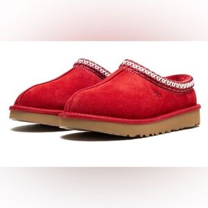 UGG Red Suede Slippers